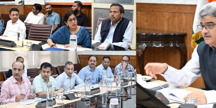 مائیگرنٹ املاک سے متعلق شکایات، چیف سیکریٹری کی زیر صدارت میٹنگ میں جائزہ